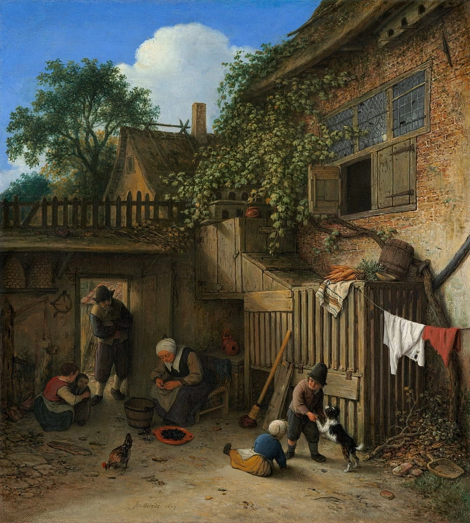 Nel cortile di casa - National Gallery of Art, Washington